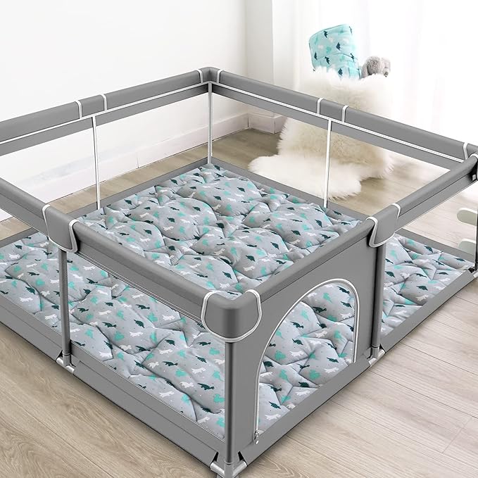 Baby Play Mat for 71'' x 59'' Playpen, Playmat for Babies and Toddlers Large & Thick