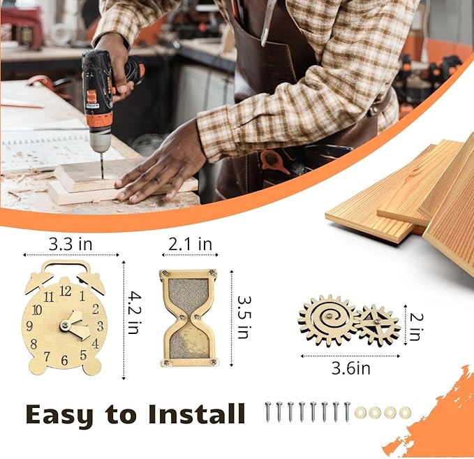 5 pieces Busy Board Diy Parts - DIY Materials for Parents