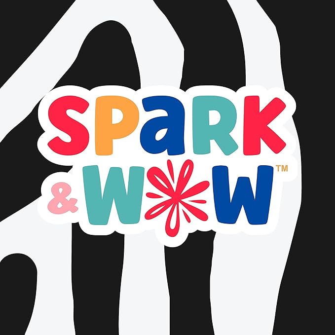 SPARK & WOW Zebra Activity Wall Panel - Ages 18m+ - Montessori Sensory Wall Toy - Nesting Shape Activity - Busy Board - Toddler Room Décor