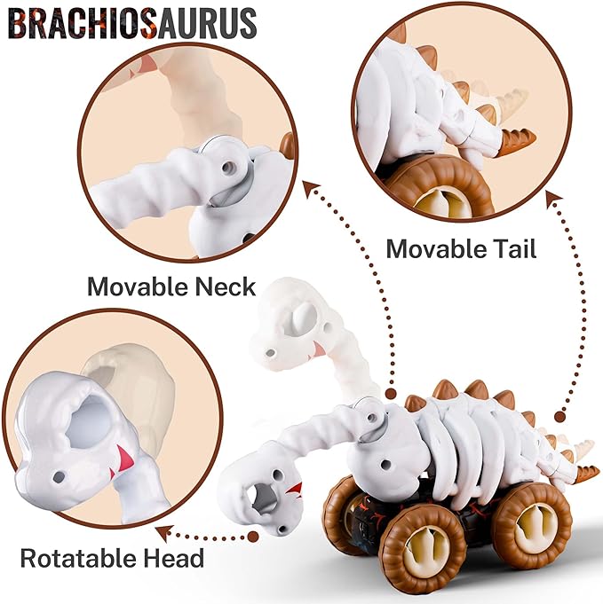 iPlay, iLearn Dinosaur Monster Truck Toy for Toddlers 1-3 2-4 2 3 4 5