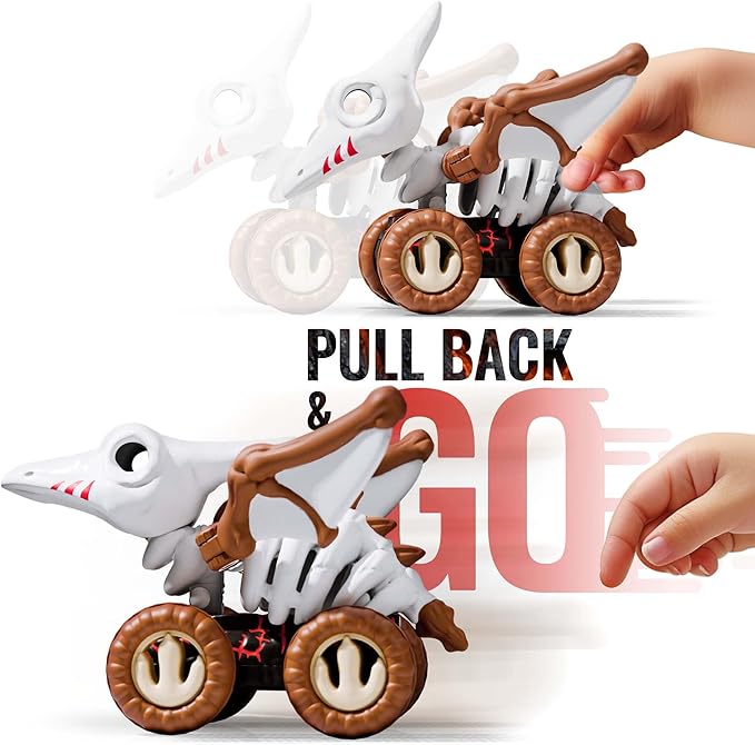 iPlay, iLearn Dinosaur Monster Truck Toy for Toddlers 2-4 1-3, Kids 3 4 5 Year
