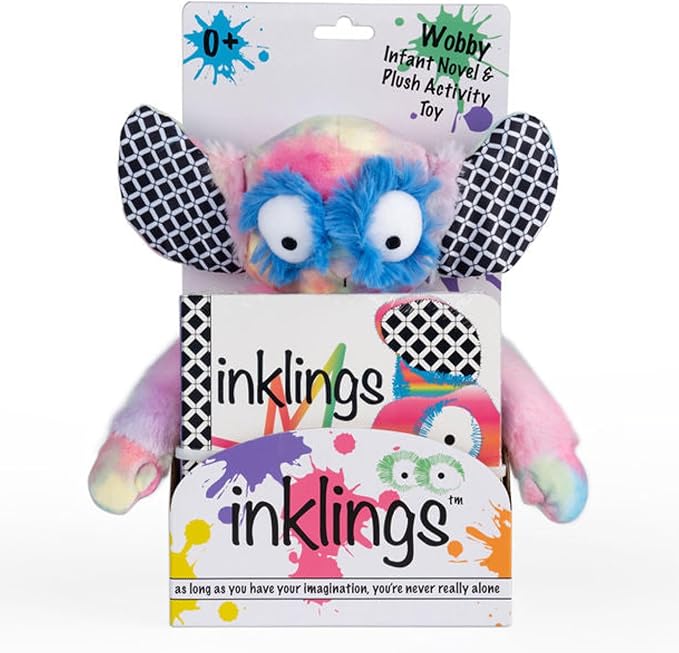 & Toddler Plush Soft Bean Bag Toy with Full Color