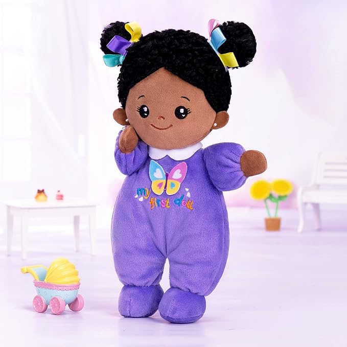 OUOZZZ 10" Soft Baby Doll for Girls - First Baby