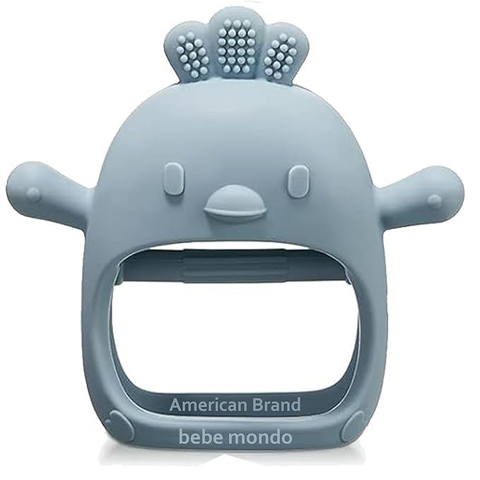 Teething Toys for Babies 0-6 months BPA Free,Never Drop Teether Baby Chew Toys for Teething Relief 0-3 Months