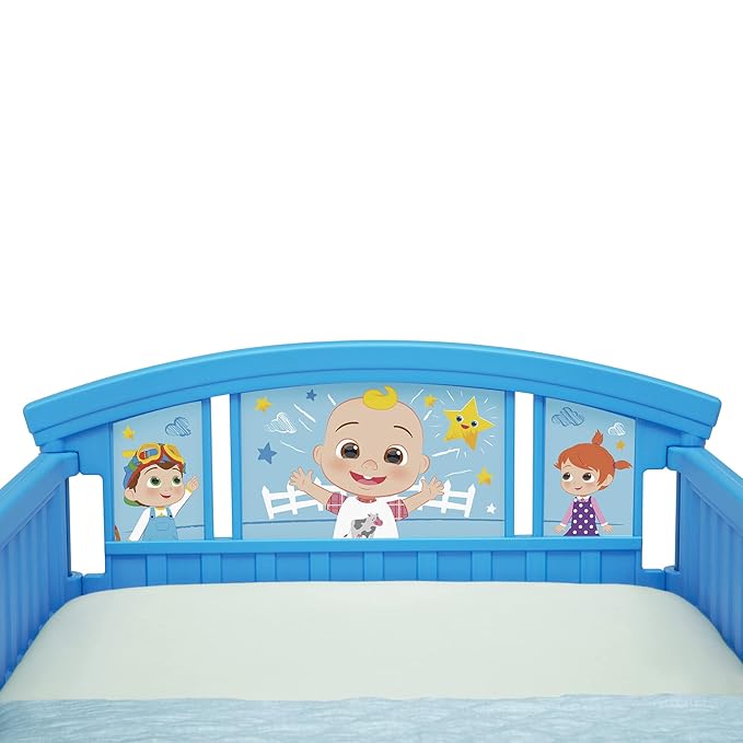 Delta Children CoComelon School Bus Toy Box + Delta Children