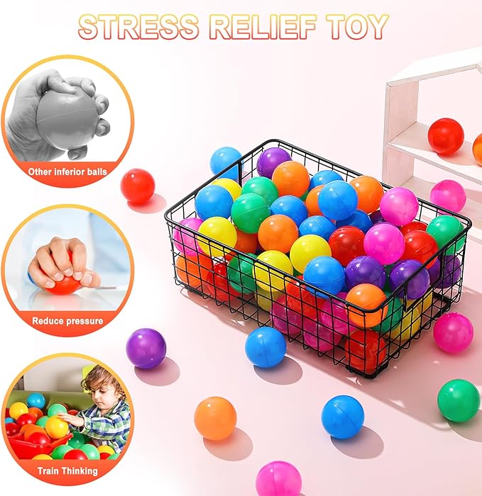 Ball Pit Balls Clear Ball Pit Balls - Crush Proof
