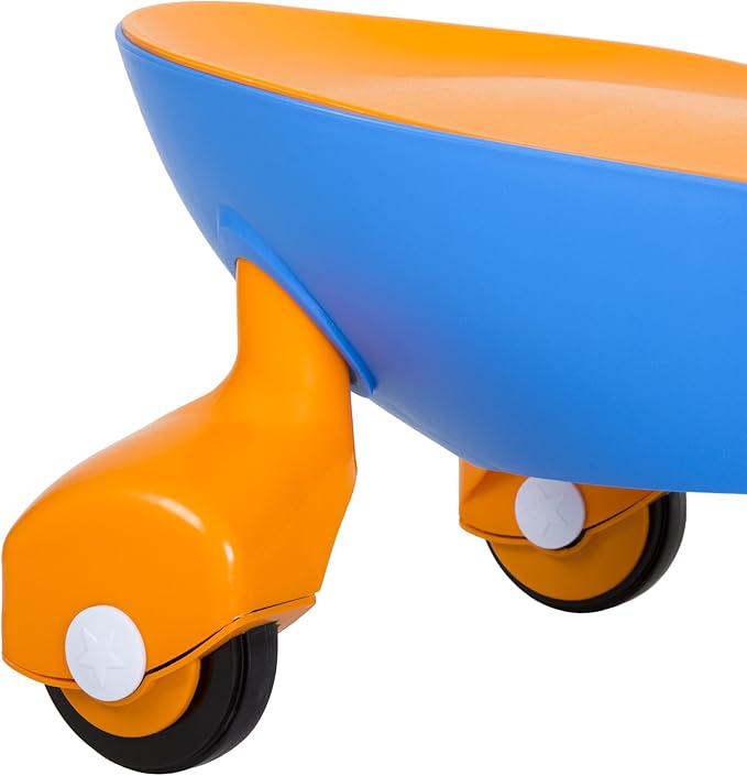 Wiggle Car Ride on Toy - Easy-to-Use Kid Car for Ages 3 Years and Up with No Batteries, Gears