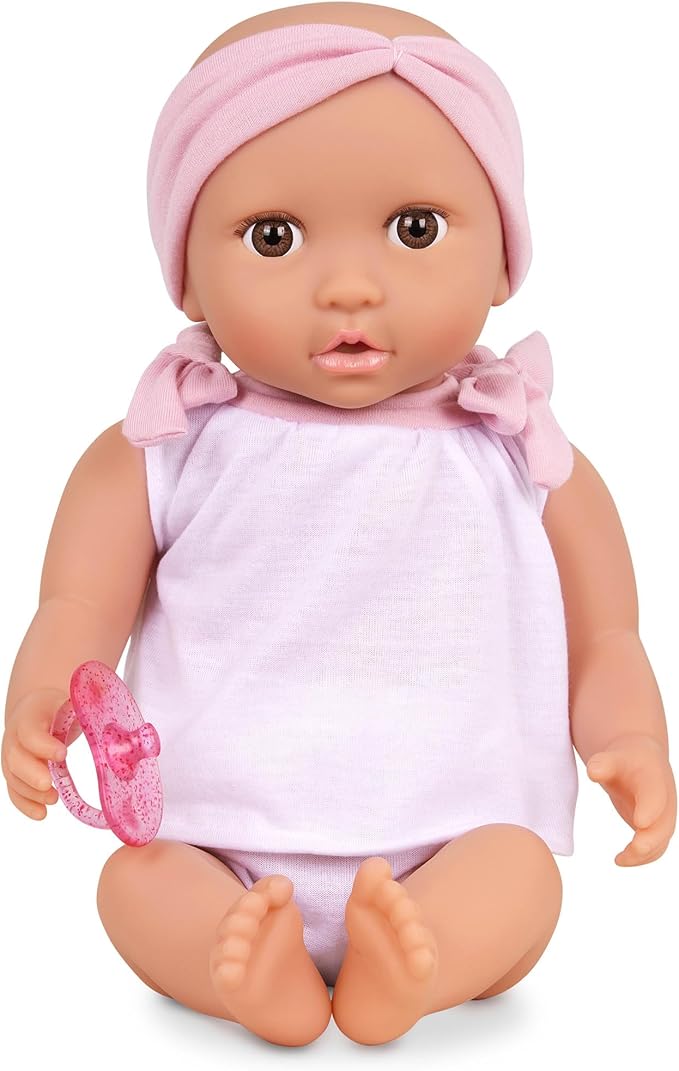 LullaBaby 14-inch Realistic Baby Doll Diaper & Care Accessories Bundle 2 Years