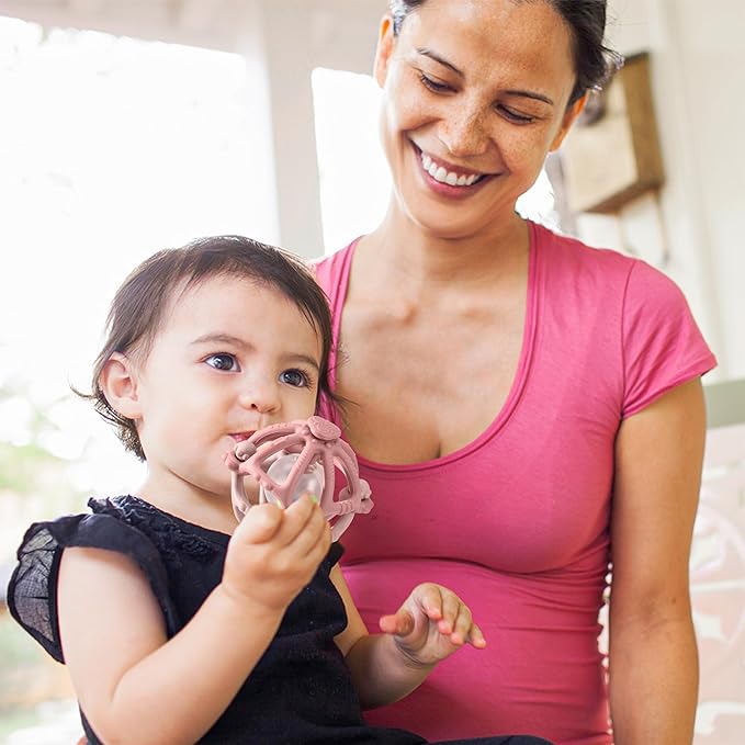 Stereo Rattle Teether, Sensory Teething Toys for Baby