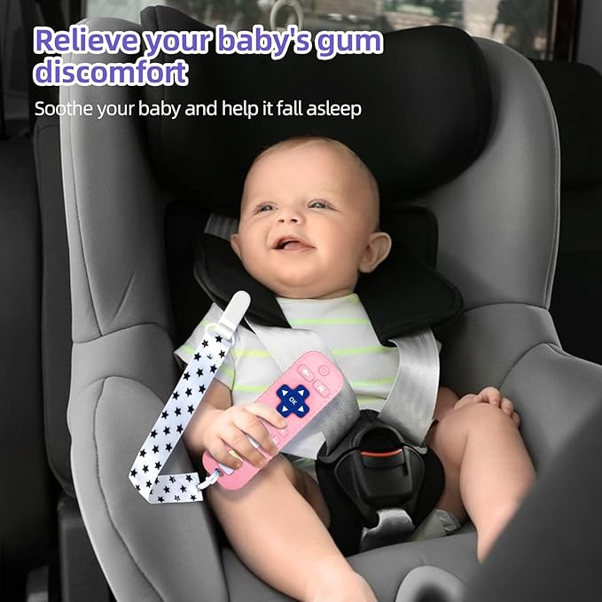 Chuya Silicone Remote Teethers Baby Teething Toys, TV Remote Teether 0-6-12-18 Months