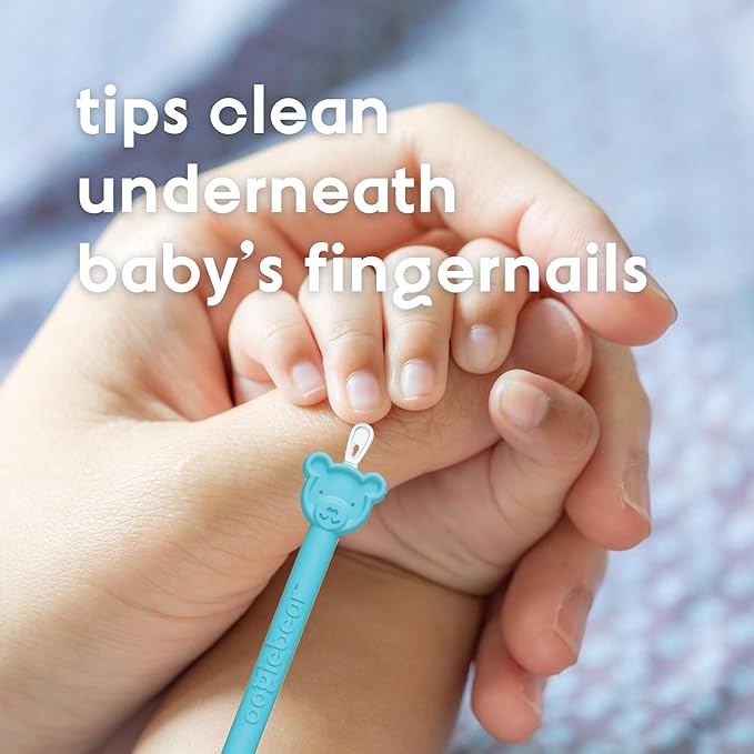 oogiebear: Baby Nose Cleaner & Ear Wax Removal Tool - Safe Booger & Earwax Removal for Newborns, Infants 2 Pack