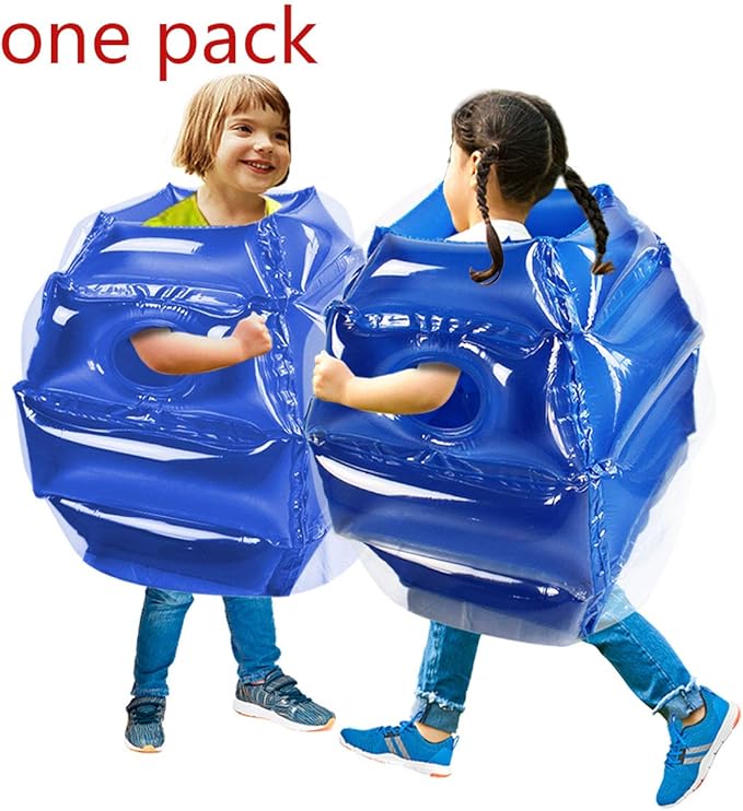 SUNSHINEMALL 1PC Sumo Balls, Inflatable Body Sumo Balls Bopper Toys Play(26inch Blue 1PC)