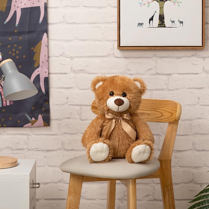Super Color Teddy Bear Stuffed Animals Plush Toy for Children 14 inch