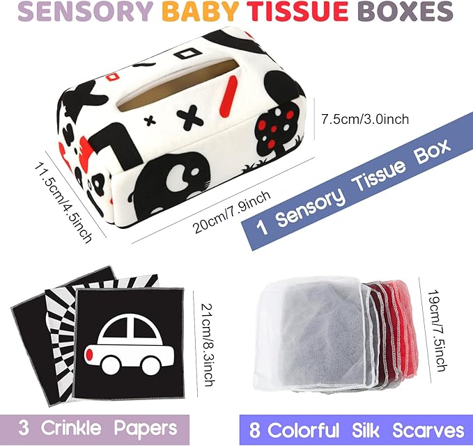 Baby Toys 6 to 12 Months - Baby Tissue Box Toy 1 Year