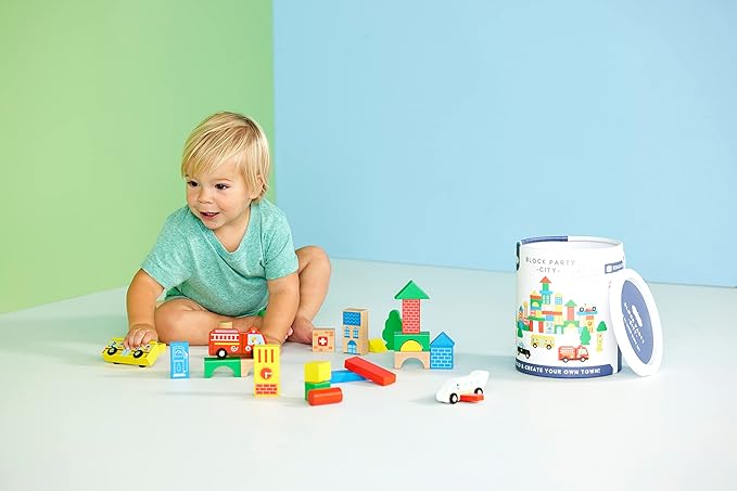 Mud Pie Children's City Block Party Set