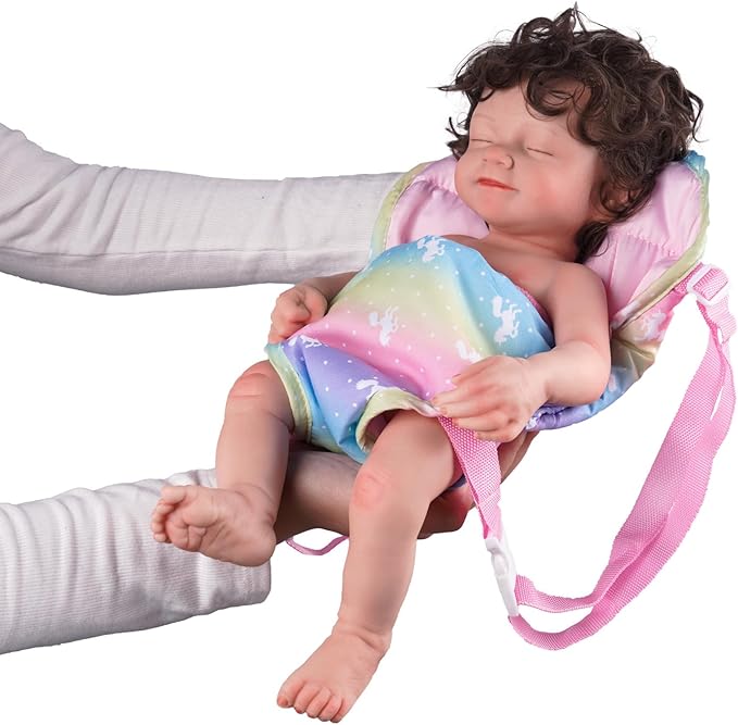 BABESIDE Baby Doll Carrier Accessories with 2Pcs Baby Dolls Diapers 12-18 inch