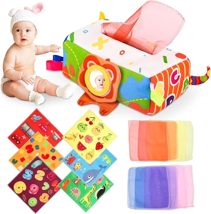 Baby Toys 6 to 12 Months - Baby Tissue Box Toys 1 Year