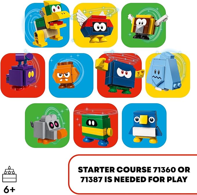 LEGO Super Mario Character Packs – Series 4 71402 Building 6 and (71360 and 71387) for