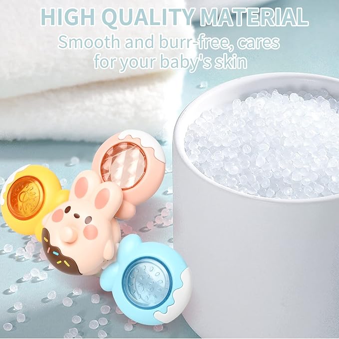 High Chair Baby Toys 12-18 Months, Suction Cup Spinner Toy for Baby Rattle 1-3, Birthday 1 2