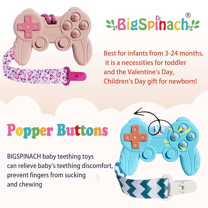 Baby Video Game Controller Teether Toy Funny Baby Teething Toys