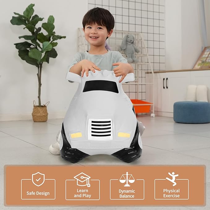 INPANY Kids Car Bouncy Hopper Toys, Toddlers Ride on Car 2 3 4 Yr