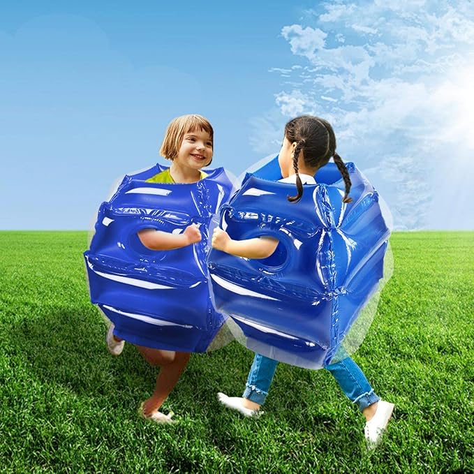 SUNSHINEMALL 1PC Sumo Balls, Inflatable Body Sumo Balls Bopper Toys Play(26inch Blue 1PC)