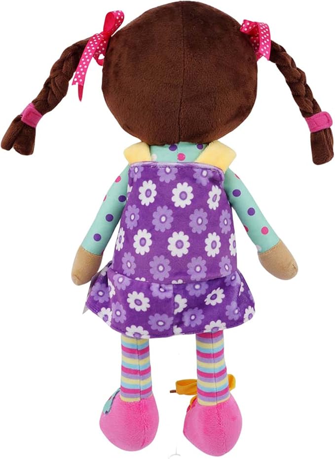 Sugar Snap Plush Learn to Dress Doll for Toddlers - 15" 2 Year
