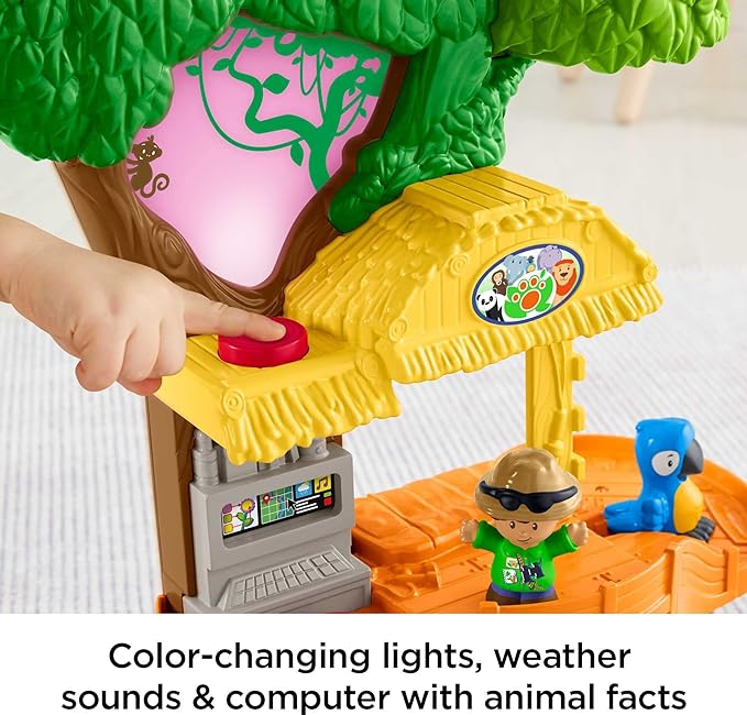 Fisher-Price Little People Toddler Toy Share & Care Safari 2-Ft 7 Figures 1+ years
