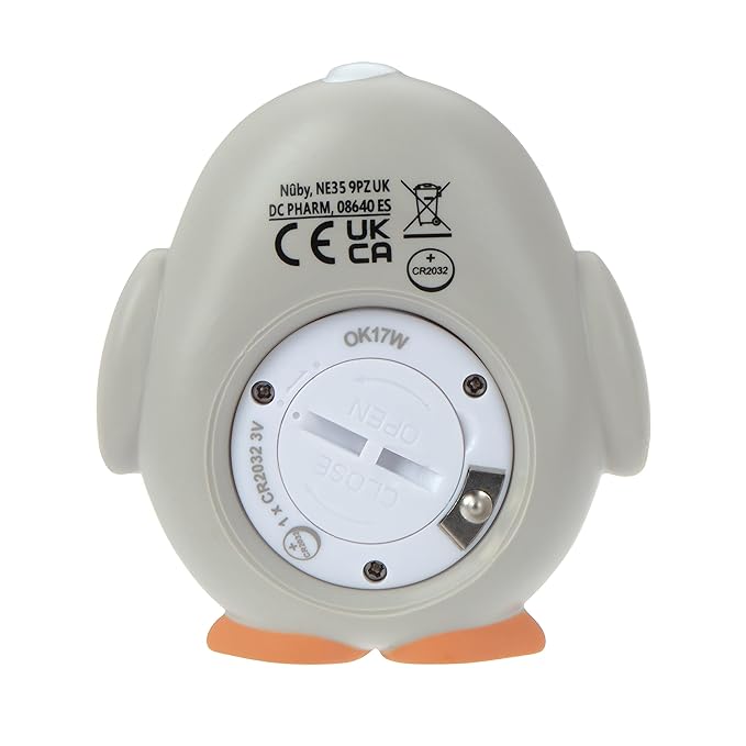 Nuby Bath and Room Digital Thermometer - Baby Thermometer for Safe and Cozy Bath and Room Temperatures