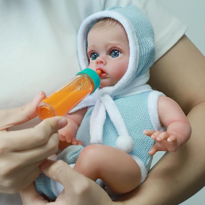 3 Pack Baby Doll Accessories Set - Include 1 Milk/Juice