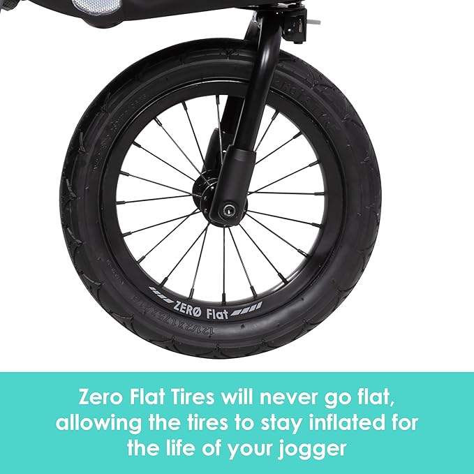 Baby Trend Expedition® Zero Flat Jogger Travel System with LED Lights, Dash Grey
