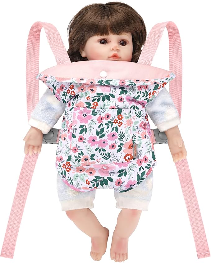GAGAKU Doll Carrier Fits IKEA Doll, Reborn Baby Doll 18 Inches,