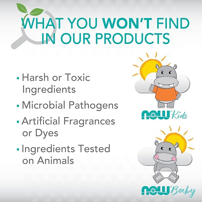 NOW Foods Baby, Nourishing Baby Lotion 8 Fluid