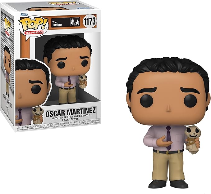 Funko TV: POP! The Office Collectors Set 4 - Erin with Happy Box & Champagne, Kevin as Dunder Mifflin Superhero, Oscar with Scarecrow Doll