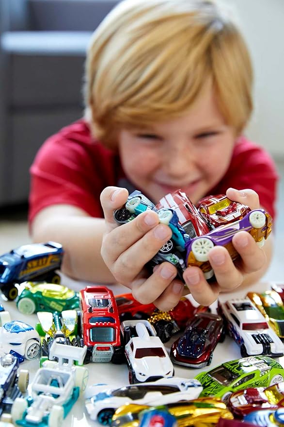 Hot Wheels Toy Trucks & Cars, 50-Pack 50 1:64