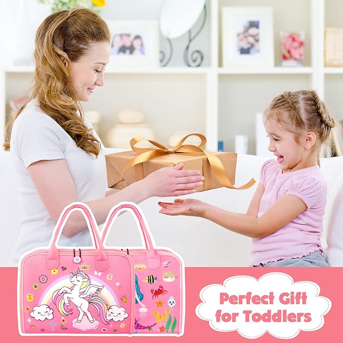 HONGDDY Busy Board Montessori Toys for Toddler, Sensory Board Toy