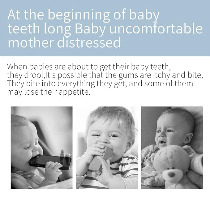 Baby Teething Toy, Teething Relief Pacifier
