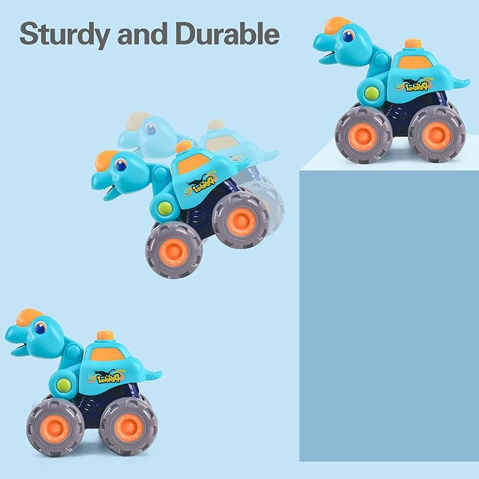 iPlay, iLearn Toddler Dinosaur Monster Truck Toys 1 2 3 Year 12 18 24 Month