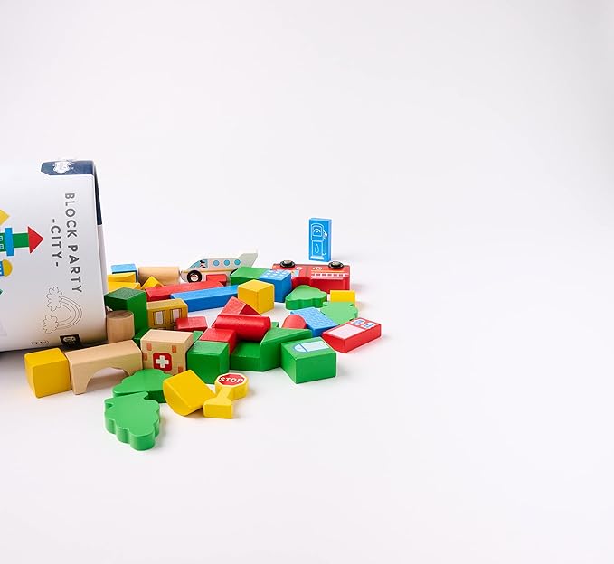 Mud Pie Children's City Block Party Set