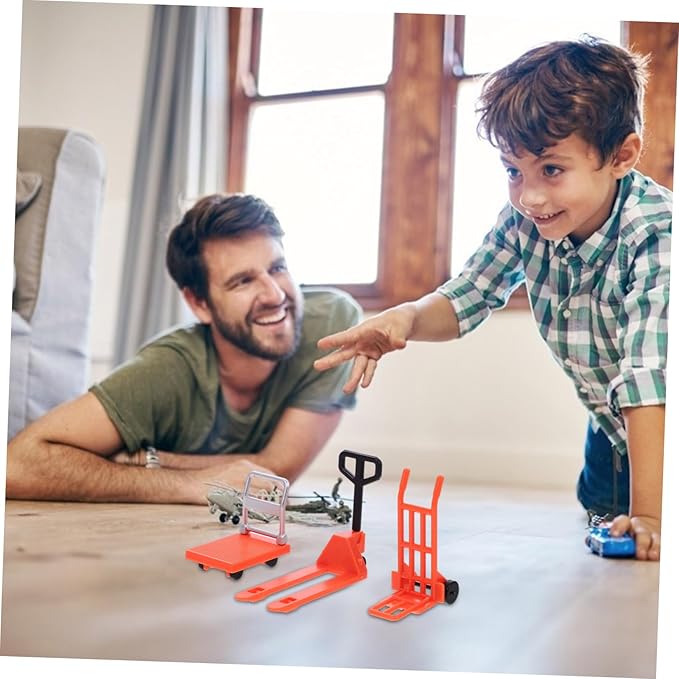 1 Set Traffic Toys Tools Model Forklift Model Auto Mini