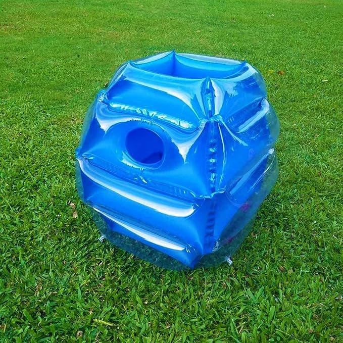 SUNSHINEMALL 1PC Sumo Balls, Inflatable Body Sumo Balls Bopper Toys Play(26inch Blue 1PC)