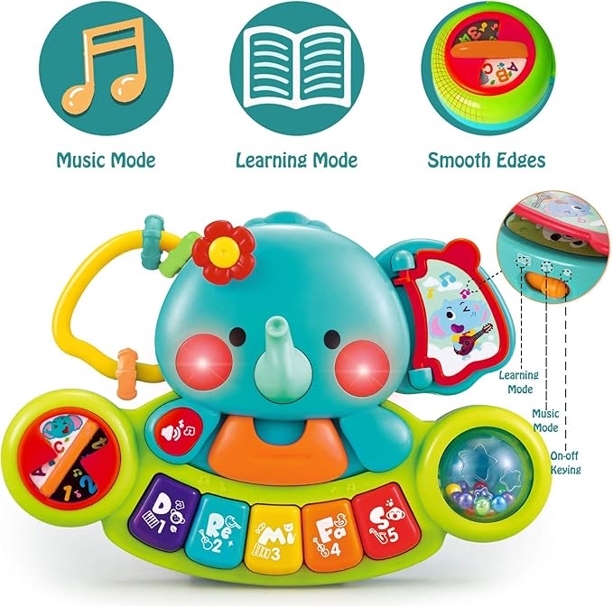 HISTOYE Baby Piano Toys for 1 Year Old Boy Girl 6 to 12 Months 6 9 12 18 24 Months 1 2