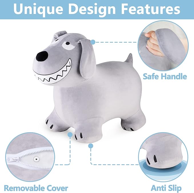 iPlay, iLearn Bouncy Pals Kids Dog Hopper Toys 3 4 5 6 7 Year