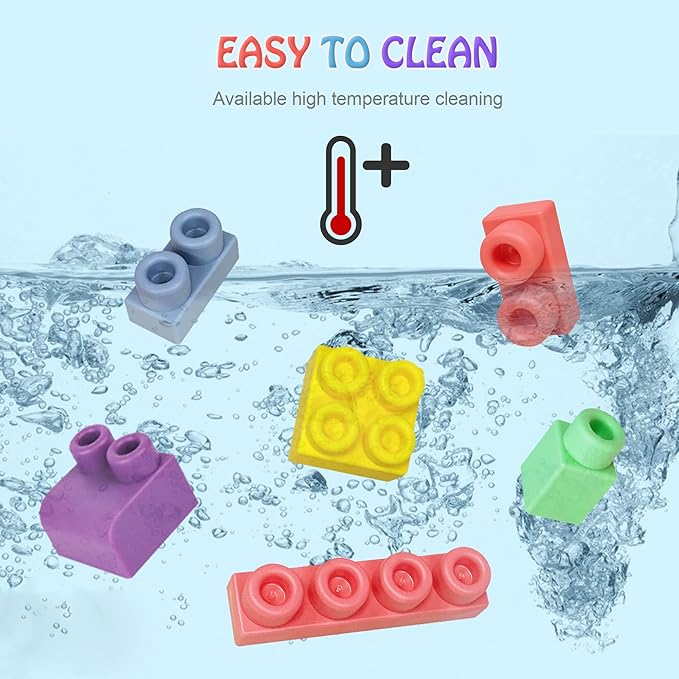 Soft Building Blocks for Toddler, Blocks for Kids 6 Months and up 20 PCS
