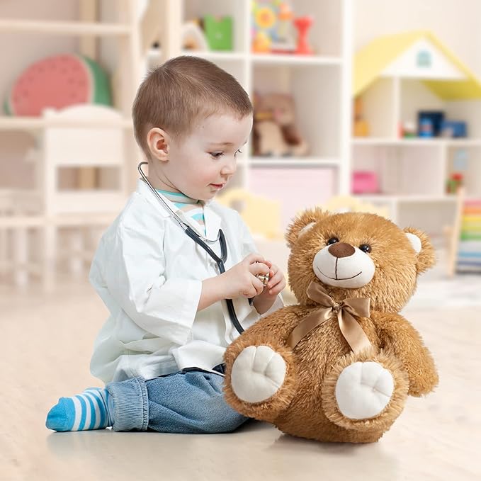 Super Color Teddy Bear Stuffed Animals Plush Toy for Children 14 inch