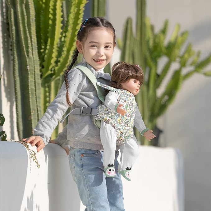 GAGAKU Baby Doll Carrier Stuffed Animal Carrier for Girls Doll 12 to 24 inch