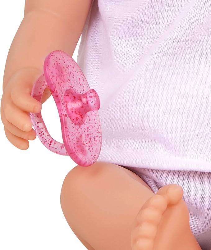 LullaBaby 14-inch Realistic Baby Doll Diaper & Care Accessories Bundle 2 Years