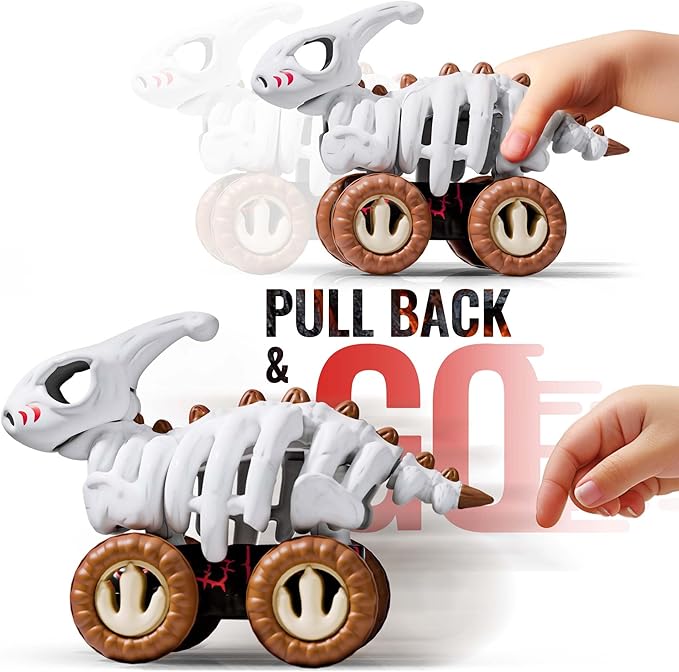 iPlay, iLearn Toddler Dinosaur Monster Truck Toy 1 2 3 4 5 6