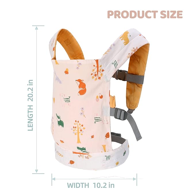 Baby Doll Carrier Front and Back Baby Doll Accessories Backpack