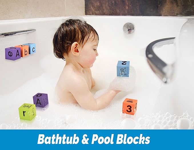 BOHS Foam Learning Blocks - Number,Alphabet Toddlers,30pcs